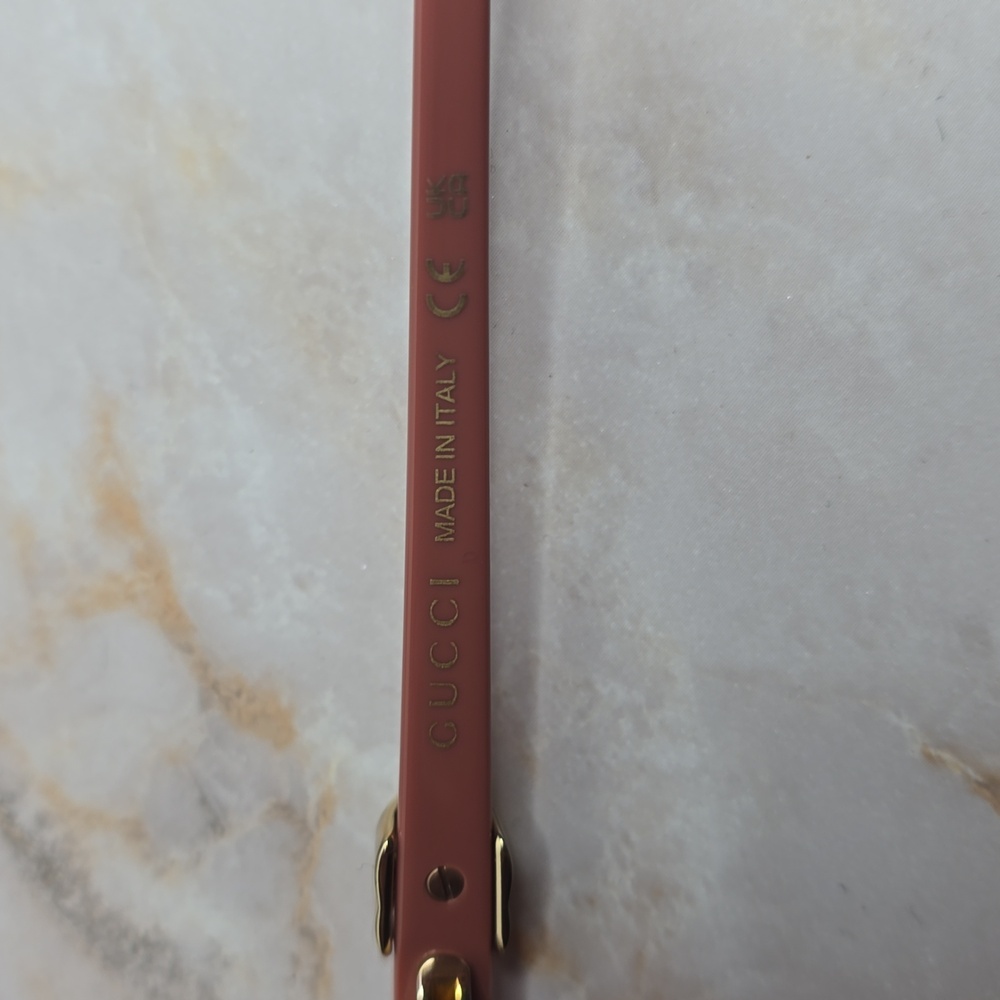 Gucci interlocking G square-frame sunglasses pink - Picture 5 of 16